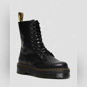 Dr. Martens JADON HI BOOT SMOOTH LEATHER PLATFORMS